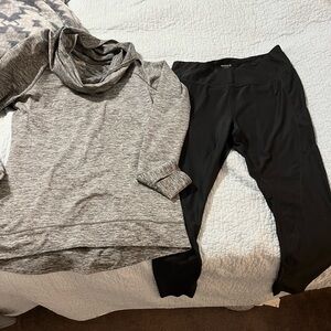 EUC REEBOK SET TOP IS XL PANTS SIZE L